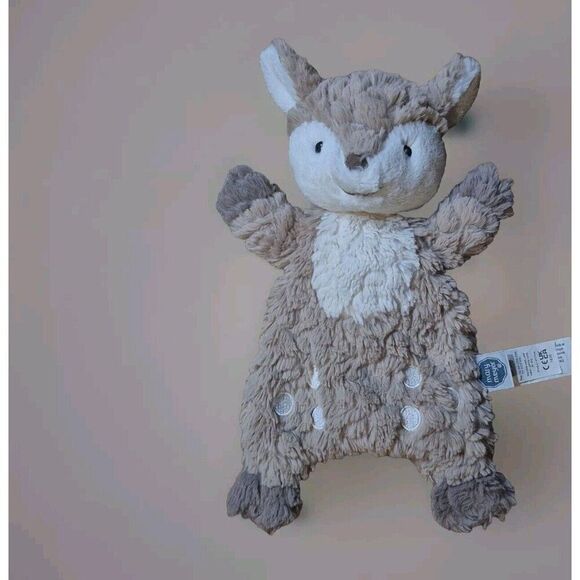 Mary Meyer Lovey Baby Nursery Fawn Deer Brown White Soft Plush Stuffed Toy 12" - Picture 1 of 3